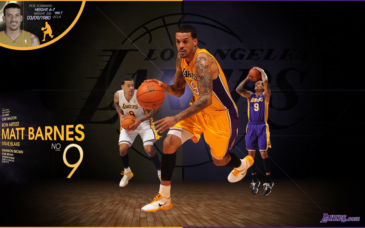 NBA 2010-11賽季 洛杉磯湖人隊 壁紙 #9 - 1280x800
