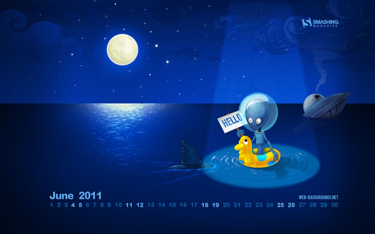06. 2011 Kalendář na plochu (1) #19 - 1280x800