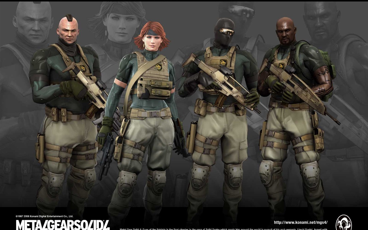 Metal Gear Solid 4: Guns of Patriots les fonds d'écran #14 - 1280x800