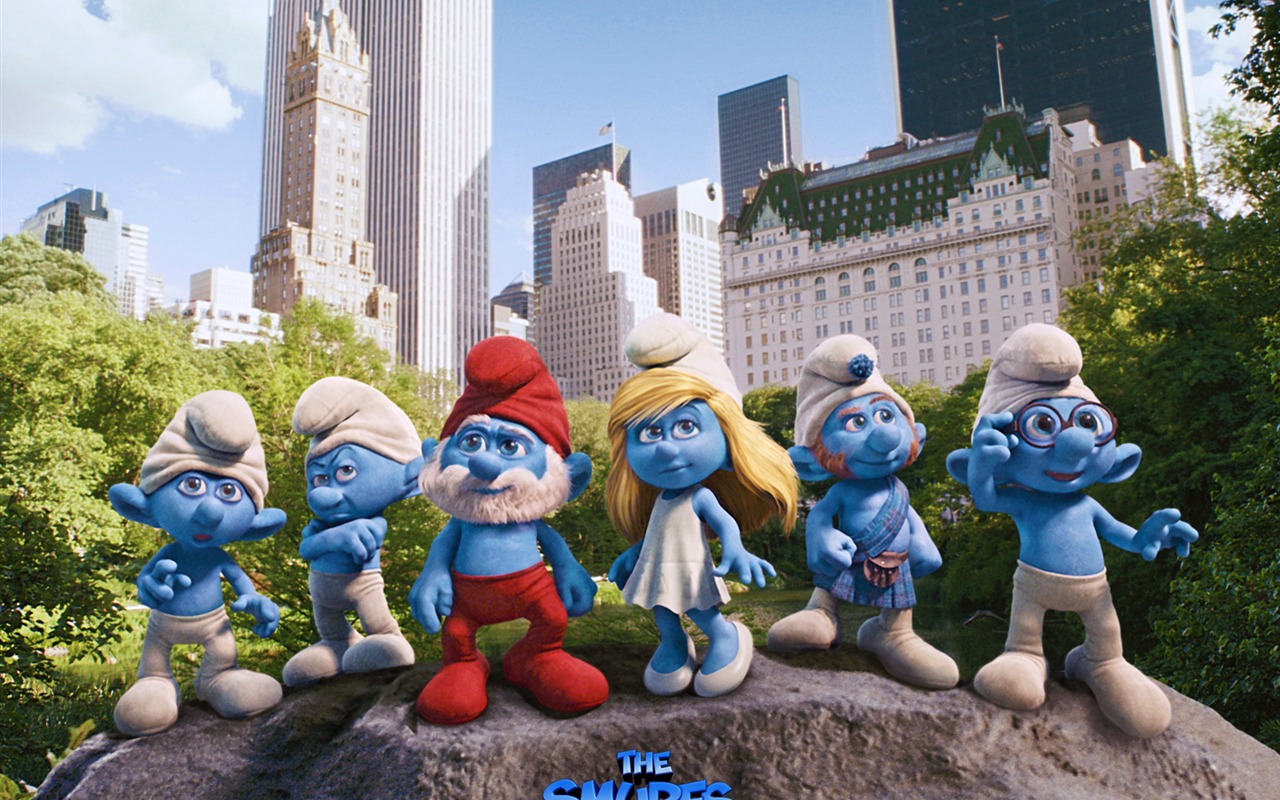 The Smurfs 蓝精灵 壁纸专辑1 - 1280x800