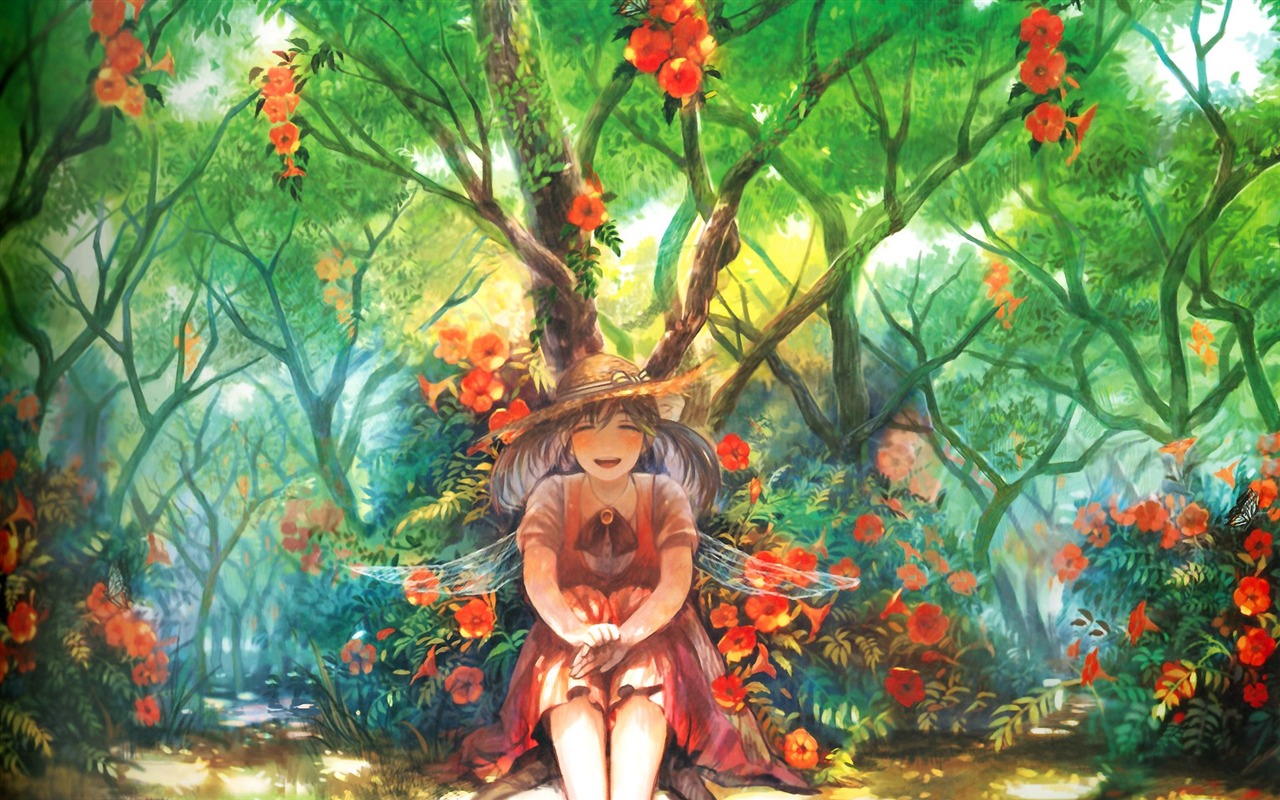 Anime Girl HD wallpapers #15 - 1280x800