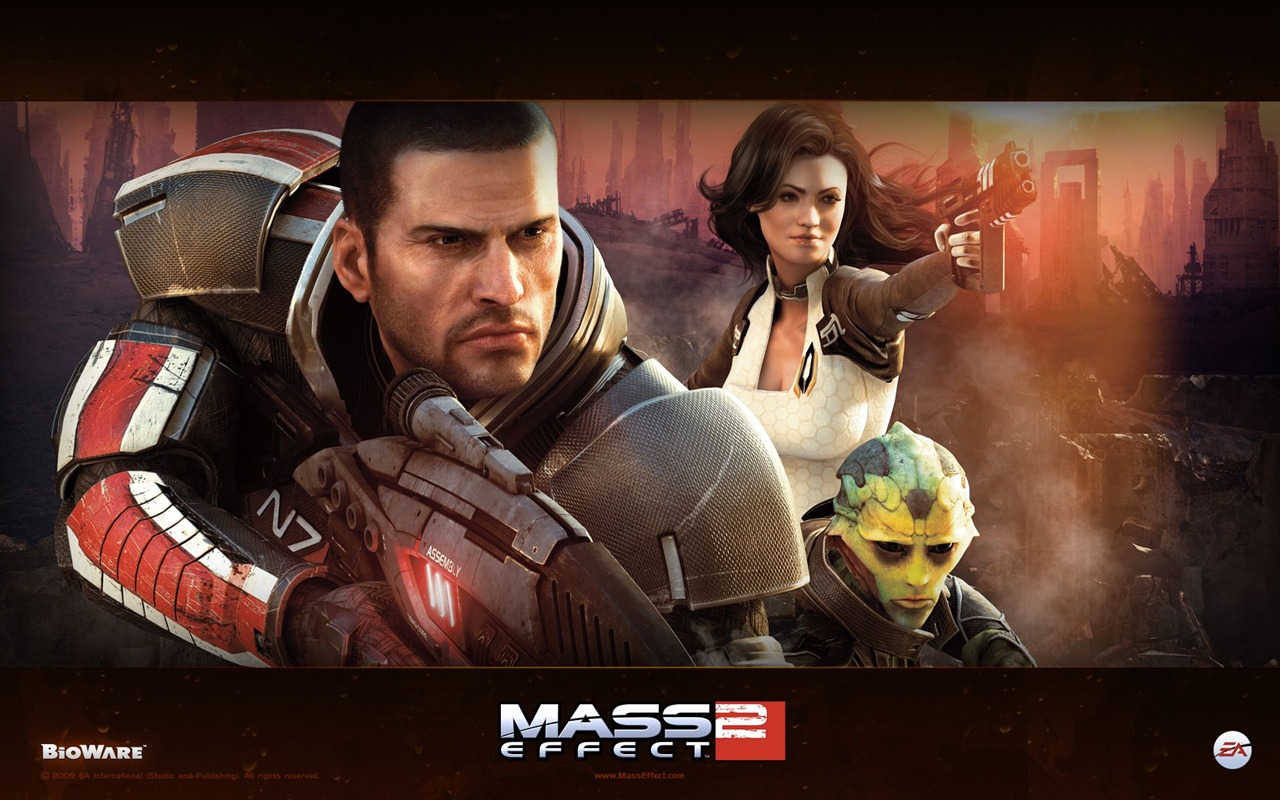 Mass Effect 2 質量效應2 高清壁紙 #4 - 1280x800