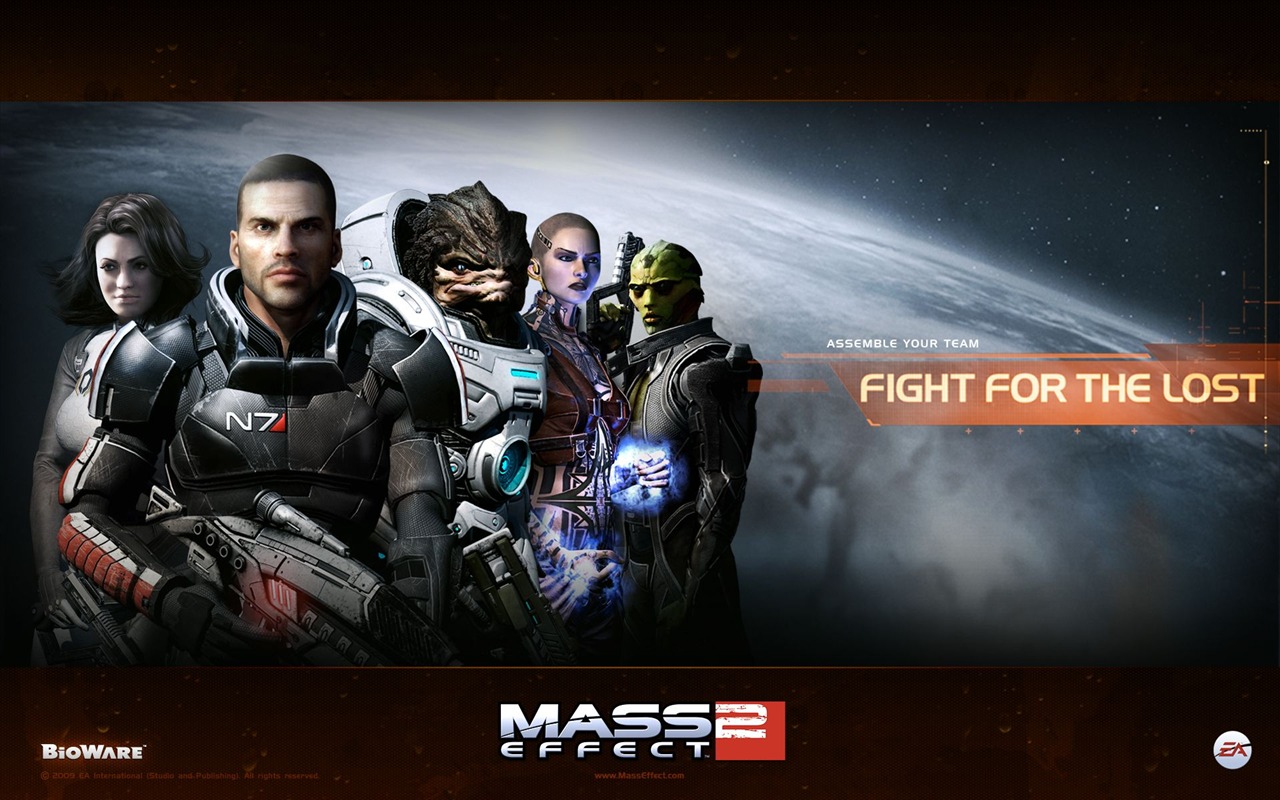 Mass Effect 2 質量效應2 高清壁紙 #6 - 1280x800