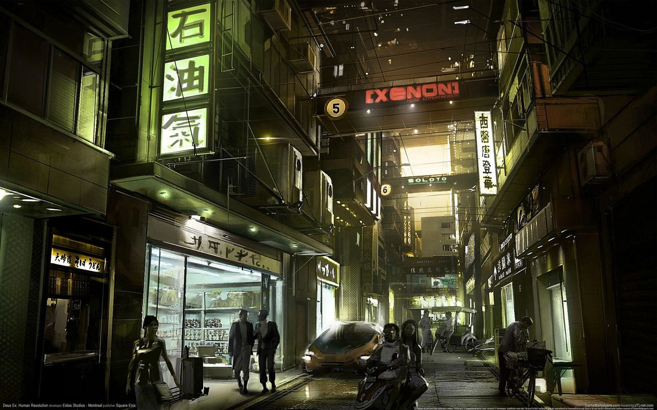 Deus Ex: Human Revolution 殺出重圍3：人類革命 高清壁紙 #7 - 1280x800