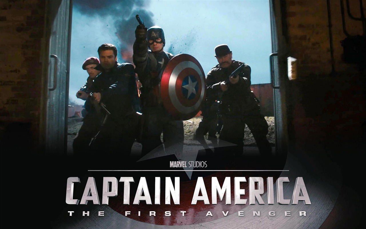 캡틴 아메리카 : 첫번째 아벤저의 HD 배경 화면 #9 - 1280x800