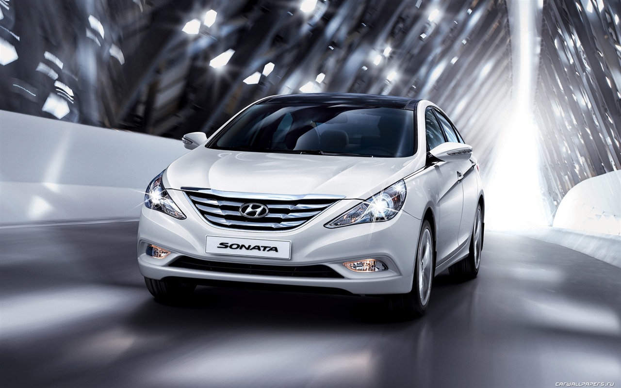 Hyundai Sonata - 2009 HD Wallpaper #1 - 1280x800