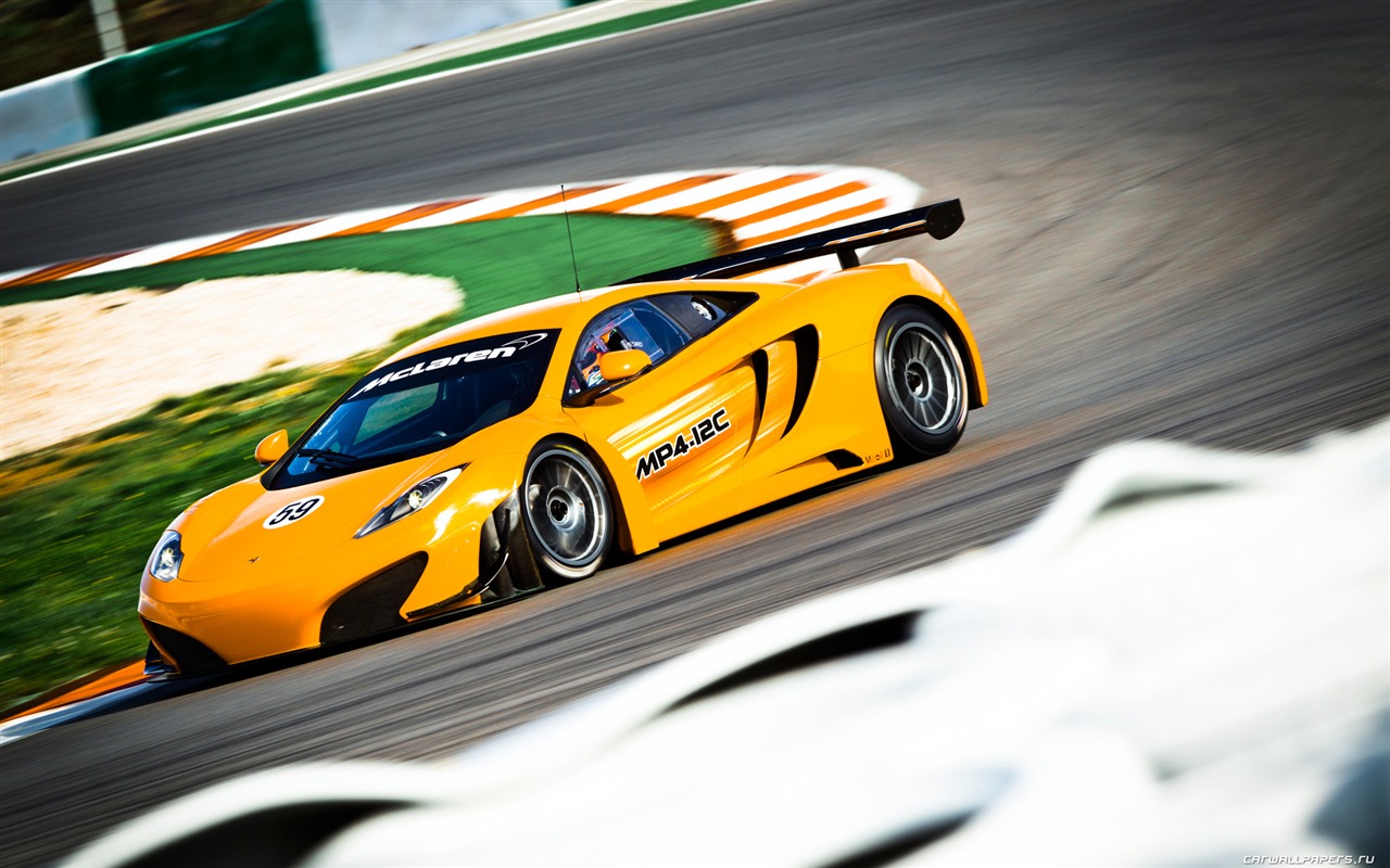 マクラーレンMP4-12C GT3 - 2011のHDの壁紙 #13 - 1280x800