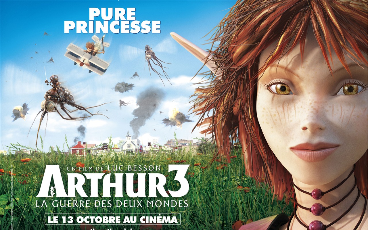 Arthur 3: The War of the Two Worlds 亚瑟3：终极对决 高清壁纸2 - 1280x800