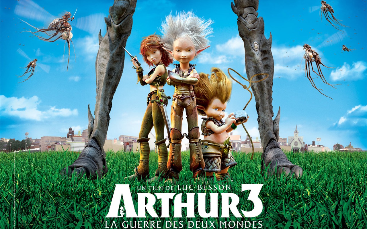 Arthur 3: The War of the Two Worlds 亚瑟3：终极对决 高清壁纸11 - 1280x800