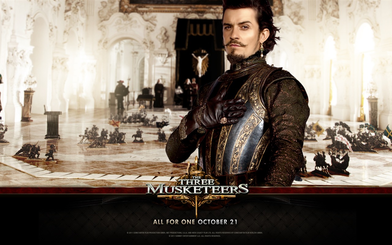 2011 The Three Musketeers 2011 三个火枪手 壁纸专辑13 - 1280x800