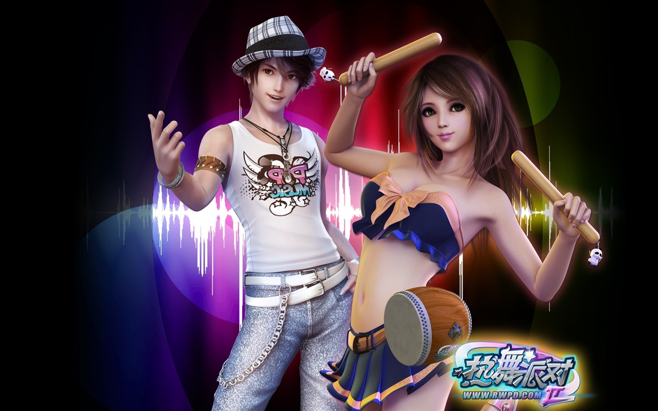 온라인 게임 핫 댄스 파티 II 공식 배경 화면 #20 - 1280x800