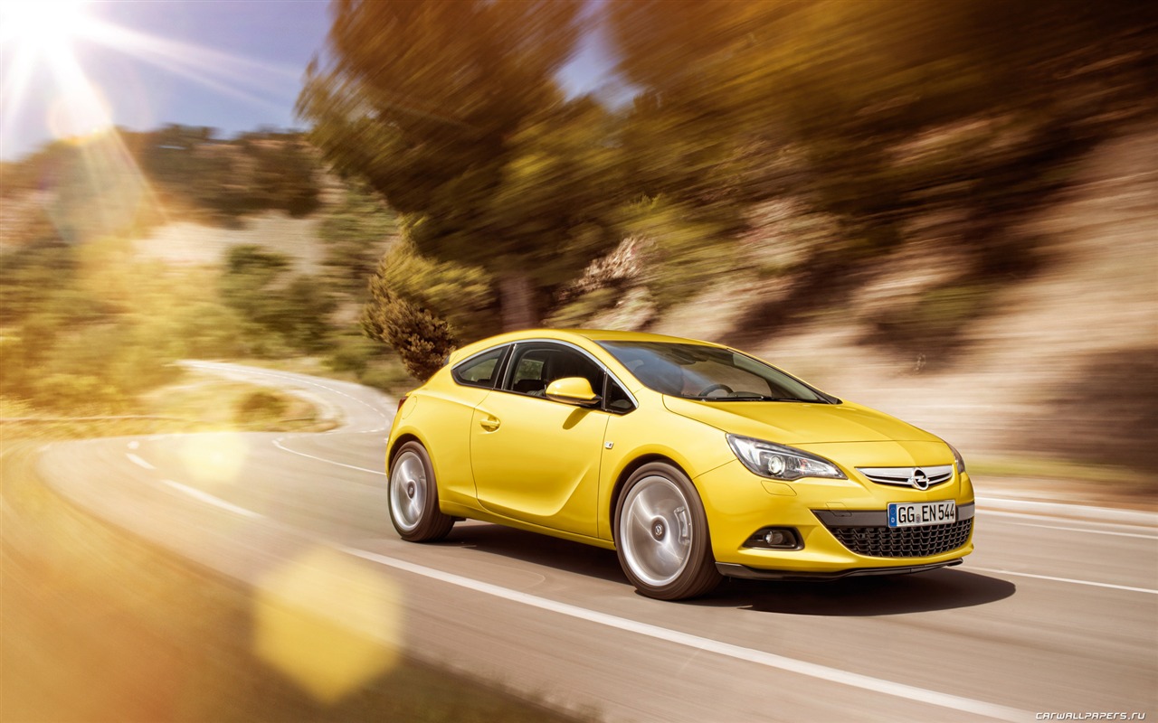 Opel Astra GTC - 2011의 HD 배경 화면 #3 - 1280x800