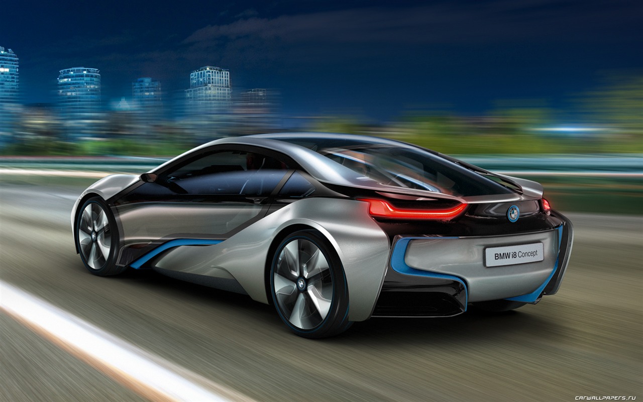 BMW i8 Concept - 2011 宝马5 - 1280x800