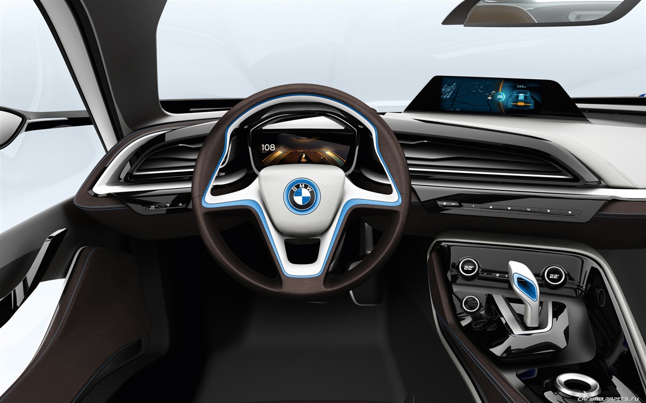 BMW i8 개념 - 2011의 HD 배경 화면 #32 - 1280x800