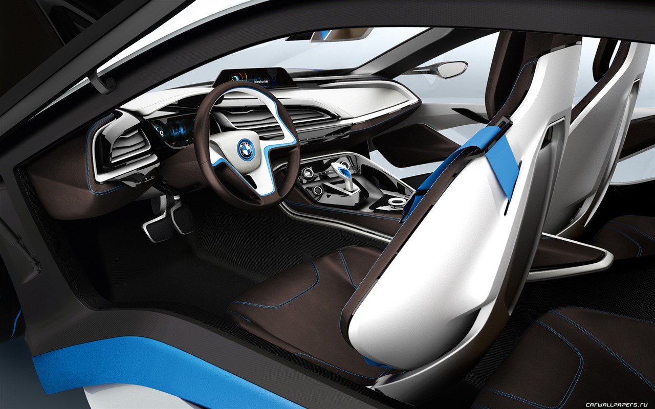 BMW i8 Concepto - 2011 fondos de pantalla HD #37 - 1280x800