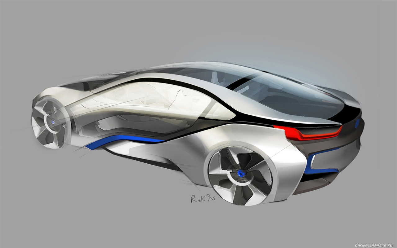 BMW i8 Concept - 2011 宝马42 - 1280x800