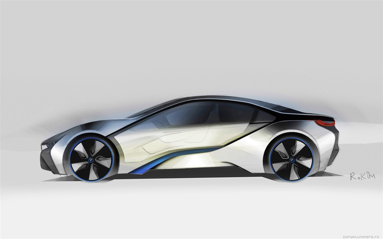 BMW i8 Concept - 2011 fonds d'écran HD #43 - 1280x800