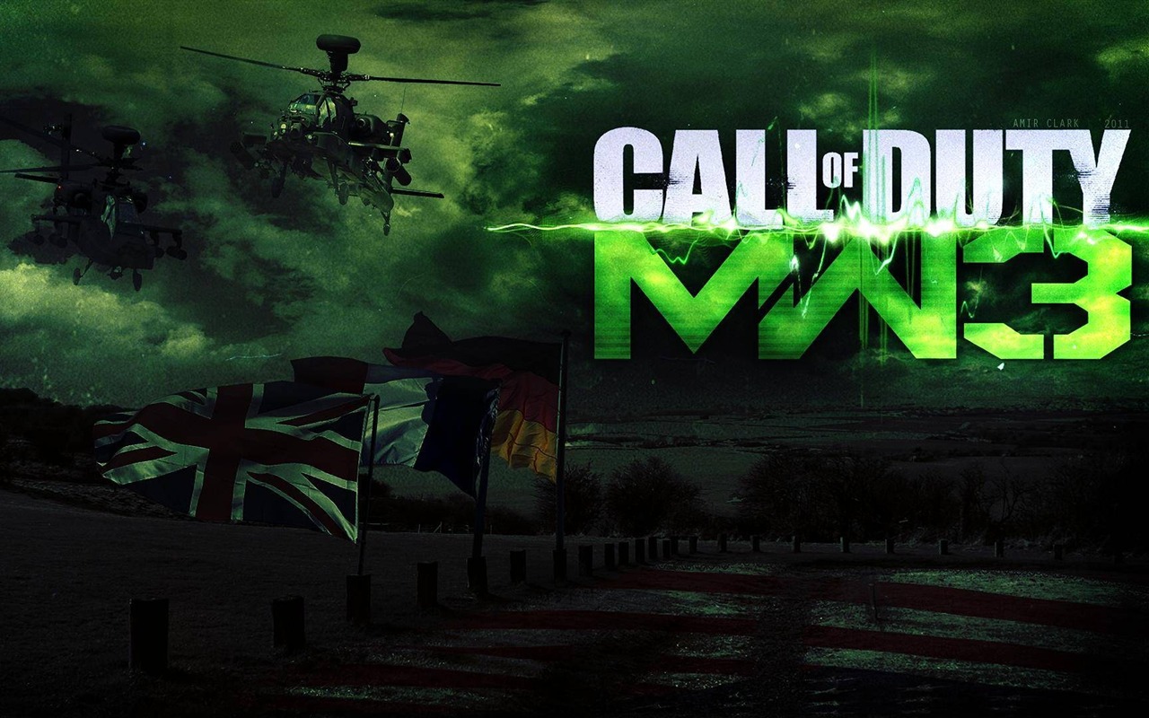Call of Duty: MW3 使命召唤8：现代战争3 高清壁纸3 - 1280x800