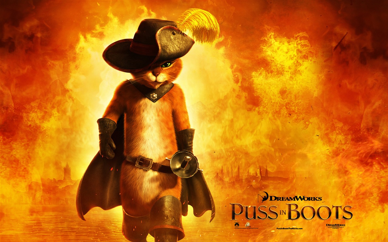 Puss in Boots HD wallpapers #1 - 1280x800