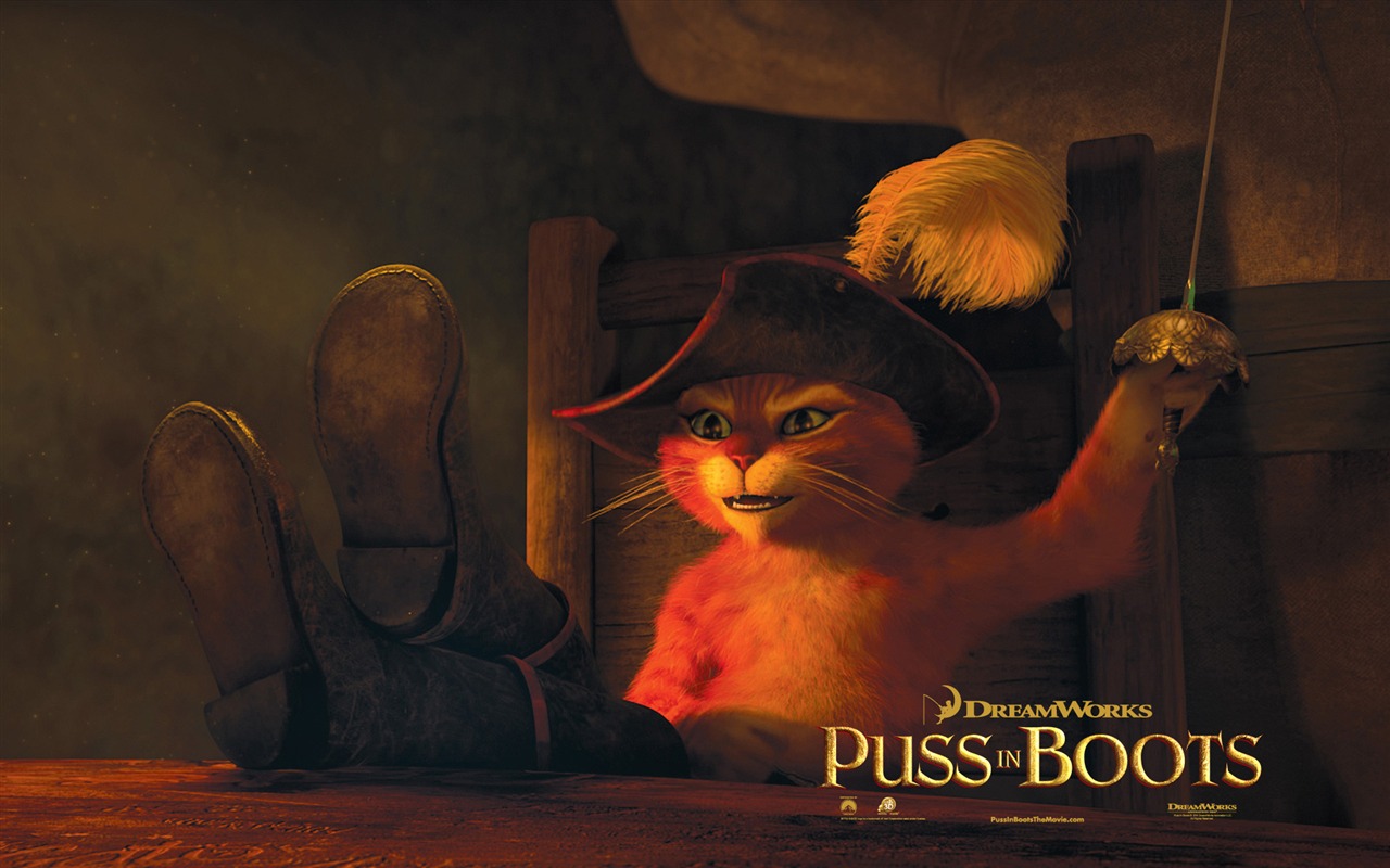 Puss in Boots HD wallpapers #3 - 1280x800