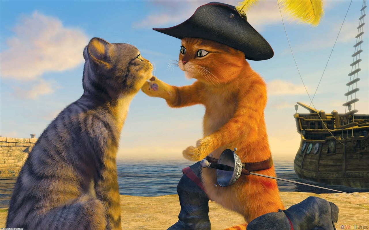 Puss in Boots HD wallpapers #5 - 1280x800