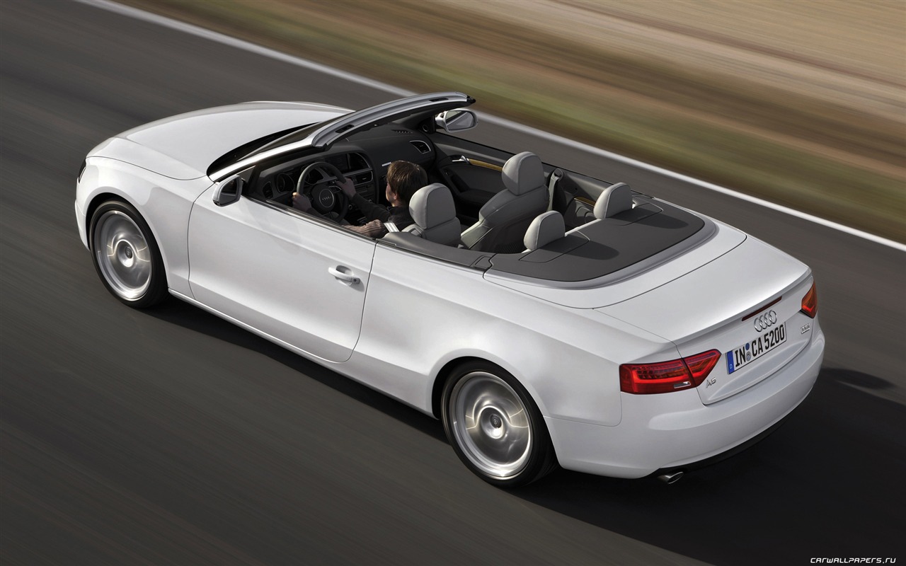 Audi A5 Cabriolet - 2011 HD wallpapers #4 - 1280x800