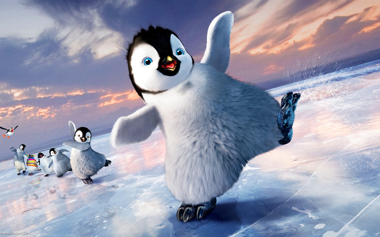 Happy Feet Two 快乐的大脚2 高清壁纸4 - 1280x800