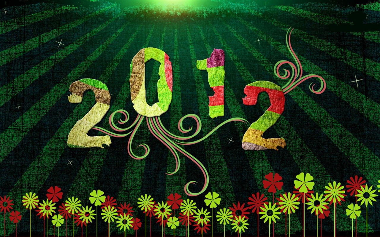 2012 New Year wallpapers (2) #9 - 1280x800