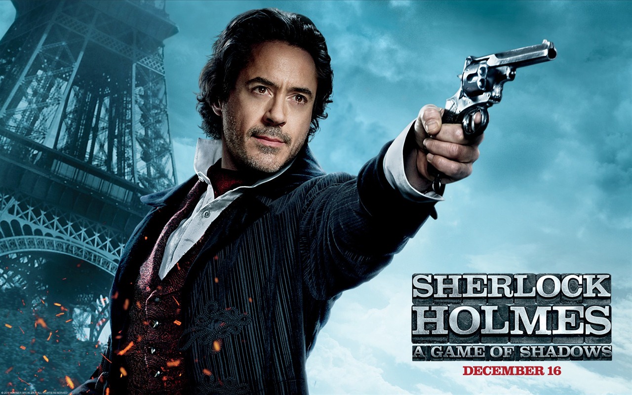Шерлок Холмс: Игра теней обои HD #2 - 1280x800