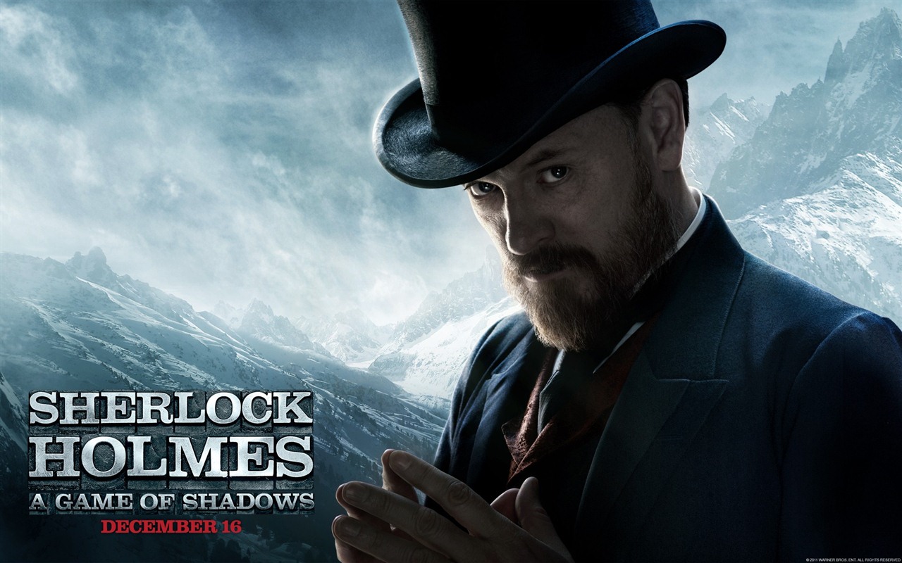 Шерлок Холмс: Игра теней обои HD #9 - 1280x800