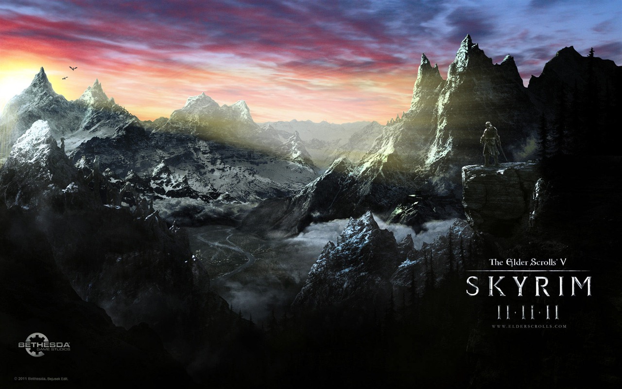 The Elder Scrolls V: Skyrim HD Tapety na plochu #15 - 1280x800