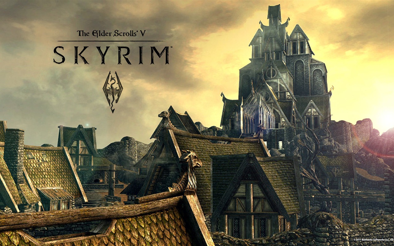 The Elder Scrolls V: Skyrim HD Tapety na plochu #17 - 1280x800