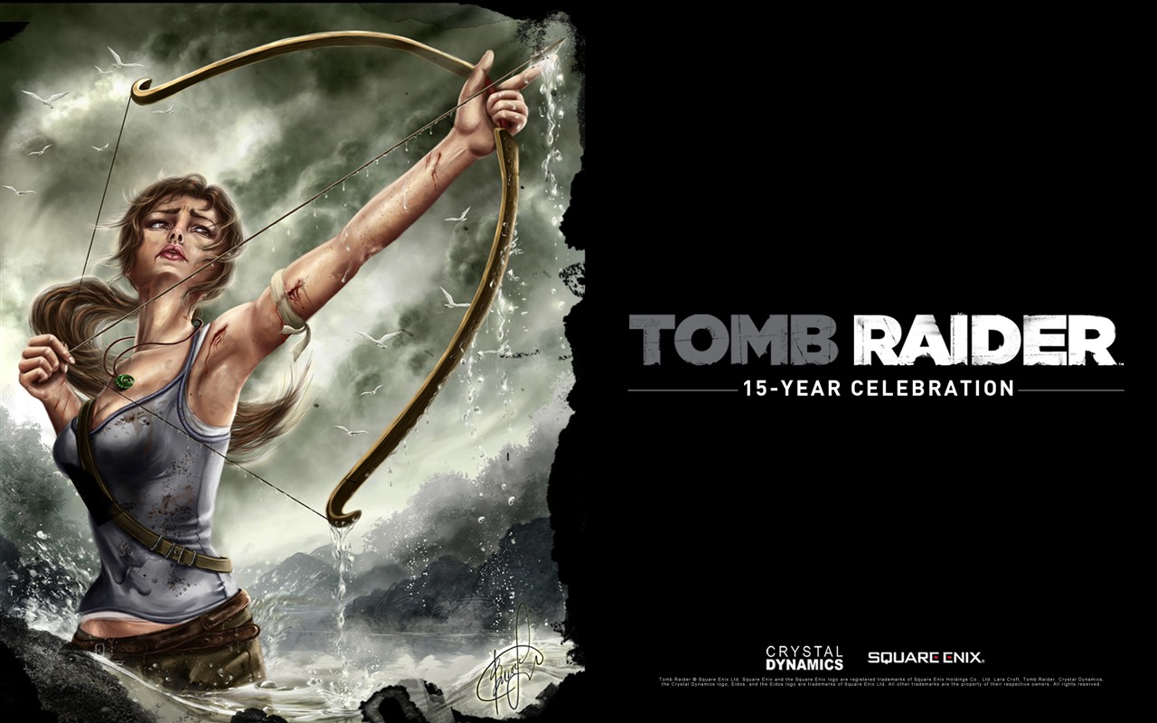 Tomb Raider 15 años de celebración de fondos de pantalla HD #5 - 1280x800
