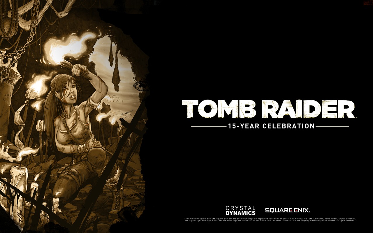 Tomb Raider 15 años de celebración de fondos de pantalla HD #6 - 1280x800