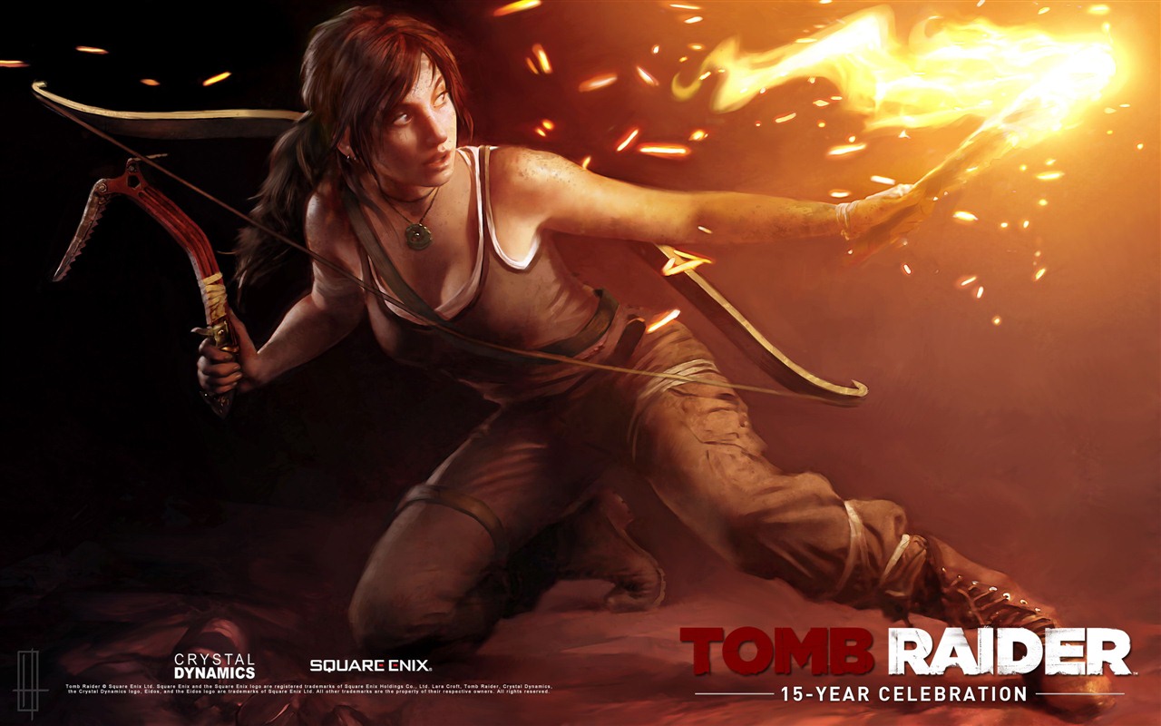 Tomb Raider 15 años de celebración de fondos de pantalla HD #11 - 1280x800
