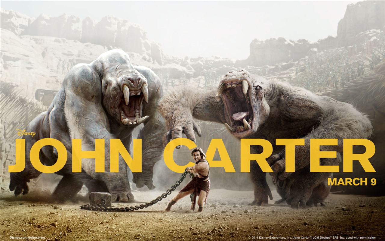2012 John Carter 異星戰場：約翰·卡特傳奇 高清壁紙 #1 - 1280x800