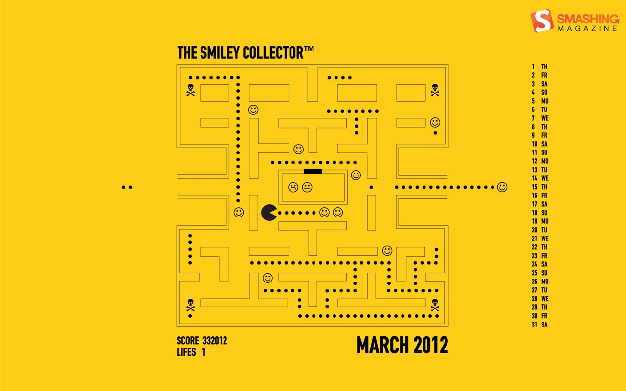 March 2012 Calendar Wallpaper #17 - 1280x800