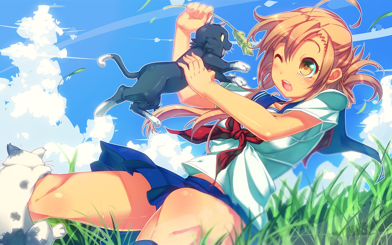 Nyan Koi! 貓願三角戀 高清壁紙 #25 - 1280x800