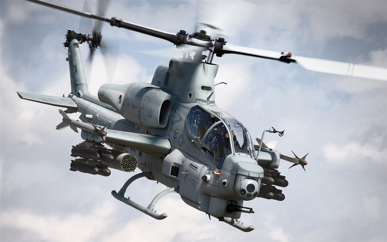 Fonds d'écran HD hélicoptères militaires #2 - 1280x800