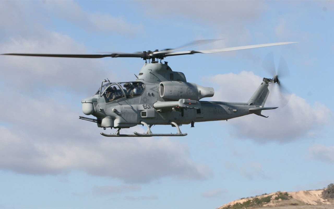 Военные вертолеты HD обои #8 - 1280x800