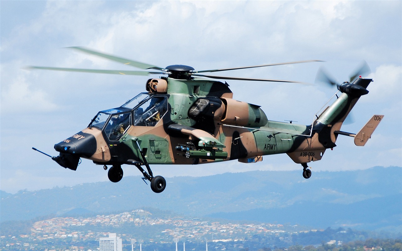 Fonds d'écran HD hélicoptères militaires #9 - 1280x800