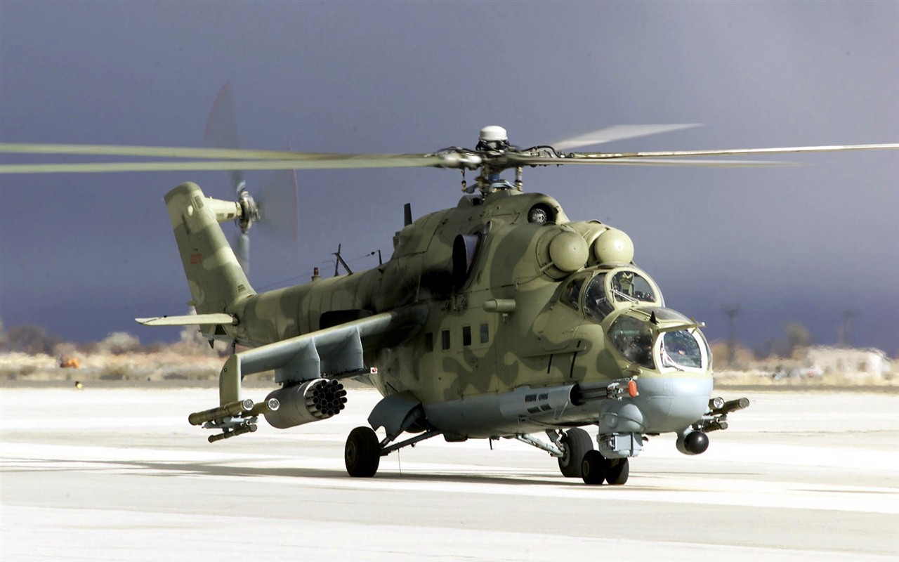 Военные вертолеты HD обои #10 - 1280x800