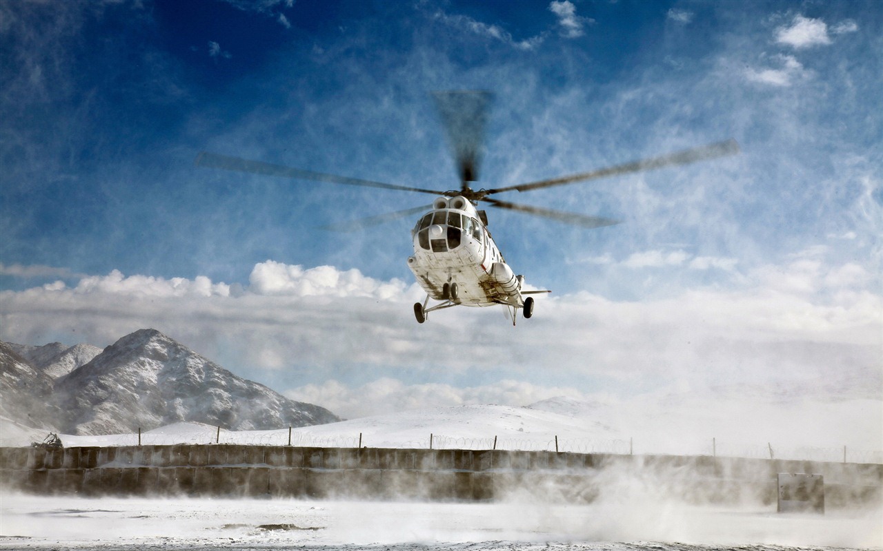 Fonds d'écran HD hélicoptères militaires #17 - 1280x800