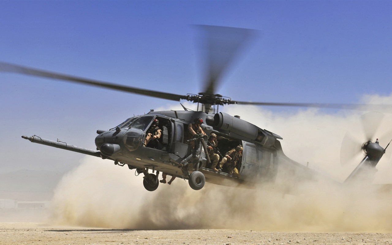 Militares helicópteros HD fondos de pantalla #18 - 1280x800