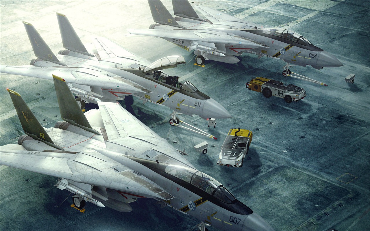 Military fighter HD widescreen wallpapers #2 - 1280x800
