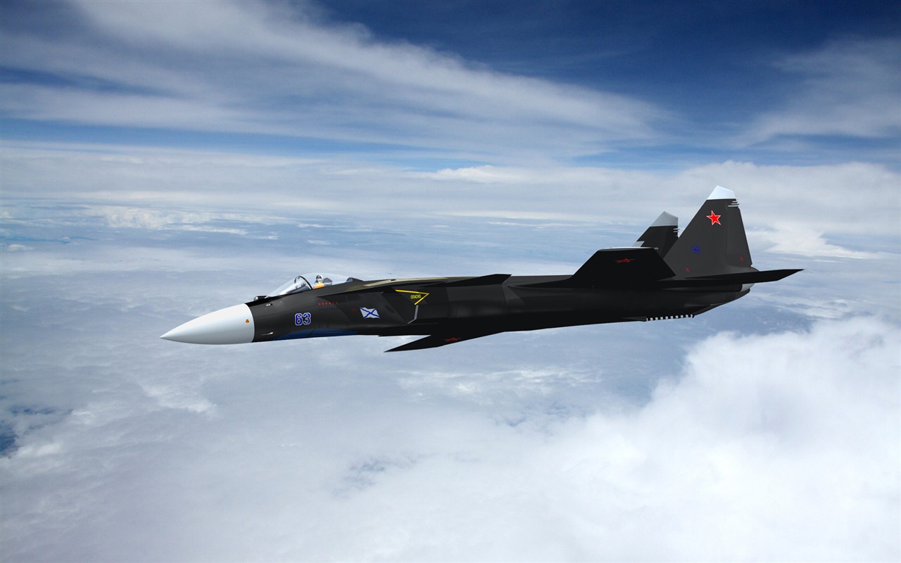 Military fighter HD widescreen wallpapers #10 - 1280x800