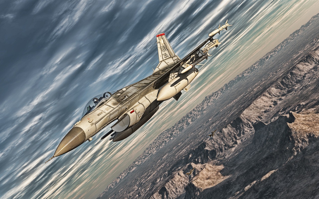 Military fighter HD widescreen wallpapers #12 - 1280x800