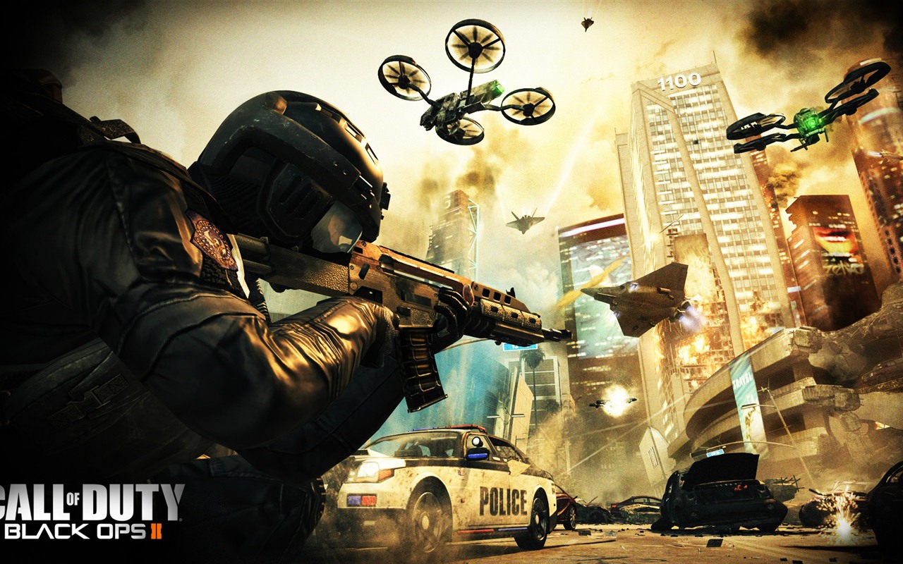 Зов Duty: Black Ops 2 HD обои #1 - 1280x800
