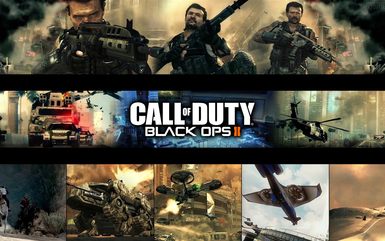 Call of Duty: Black Ops 2 使命召唤9：黑色行动2 高清壁纸2 - 1280x800