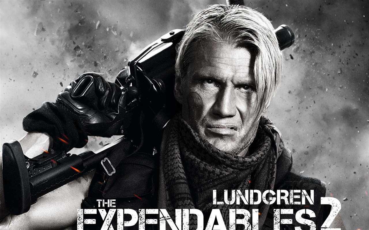 2012 Expendables 2 HD tapety na plochu #3 - 1280x800